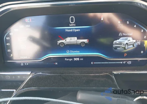 2024 Chevrolet Silverado 1500 4Wd Short Bed Lt from USA, damaged, VIN 2GCUDDEDXR1172272